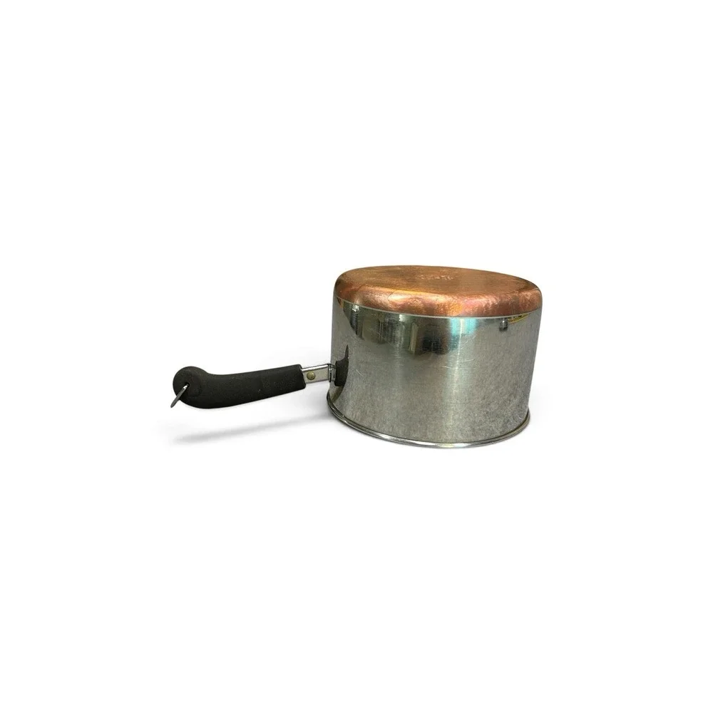 Revere Ware 1801 3 Qt Sauce Pan Copper Clad Bottom  Clinton, Il No Lid